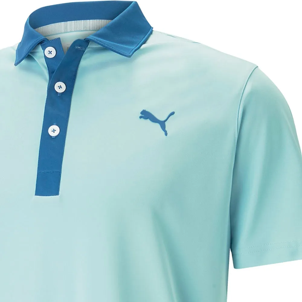 Puma Gamer Polo Shirt - Tropical Aqua/Lake Blue