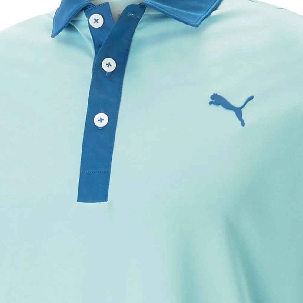 Puma Gamer Polo Shirt - Tropical Aqua/Lake Blue