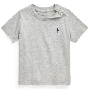 Ralph Lauren Baby Boy Short Sleeved Tee Grey