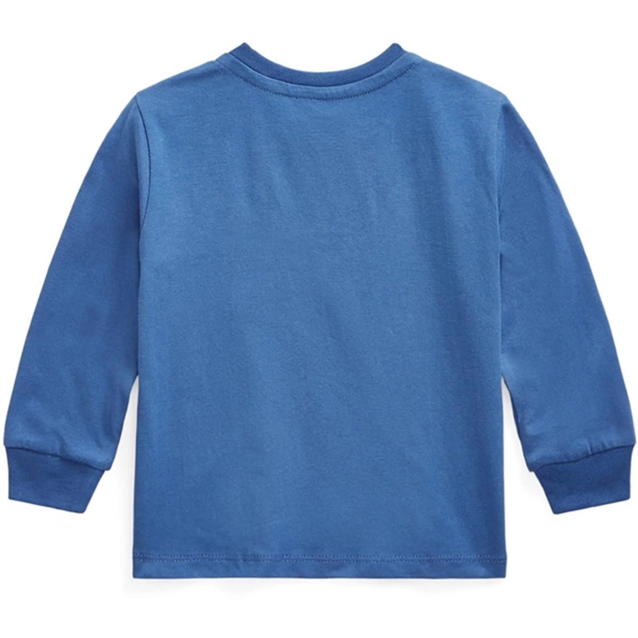 Ralph Lauren Baby Knit Blouse W. Button Liberty Blue