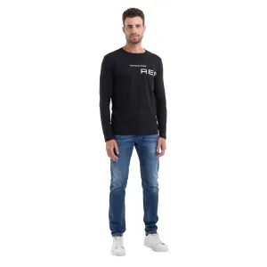 Replay Men's Regular Slim Basic Jersey Long Sleeve T-shirt