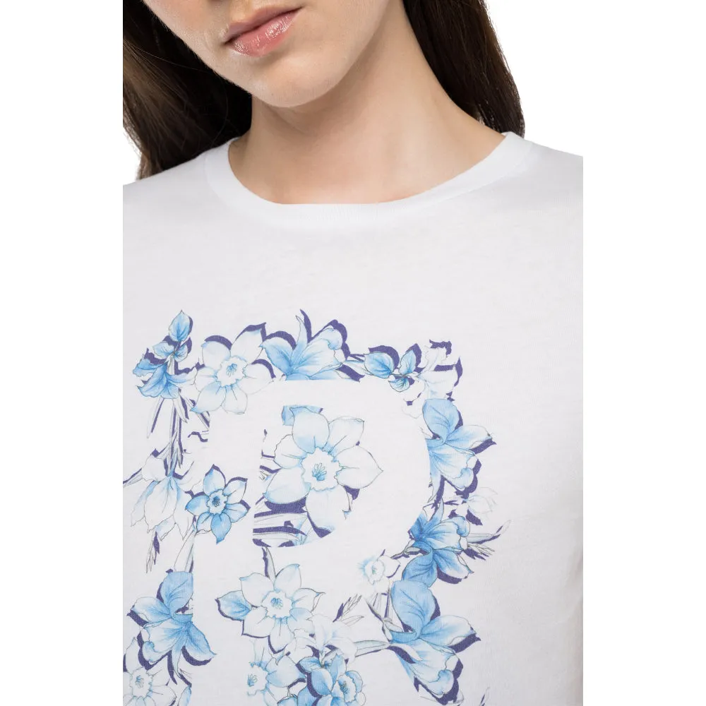 Replay Women's Floral Print T-Shirt
