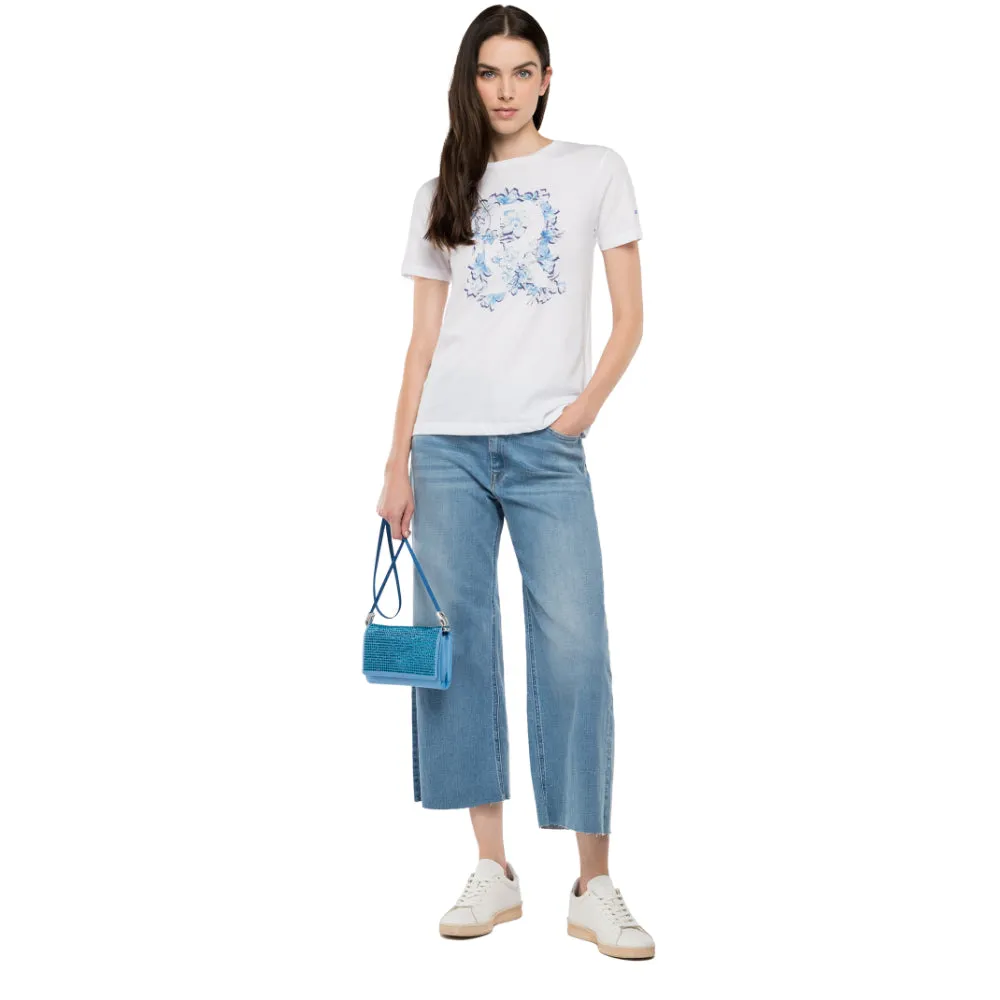 Replay Women's Floral Print T-Shirt