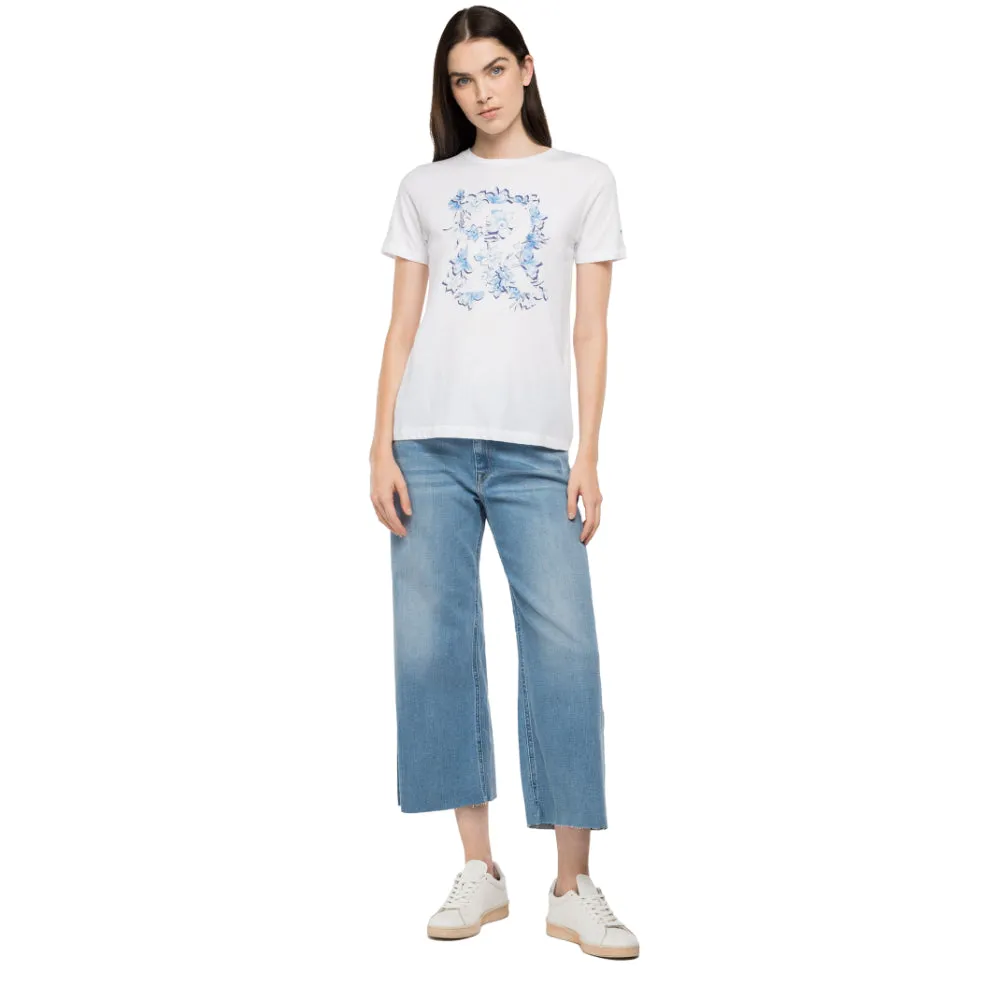 Replay Women's Floral Print T-Shirt