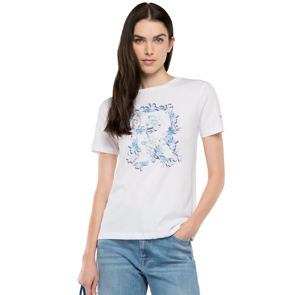 Replay Women's Floral Print T-Shirt