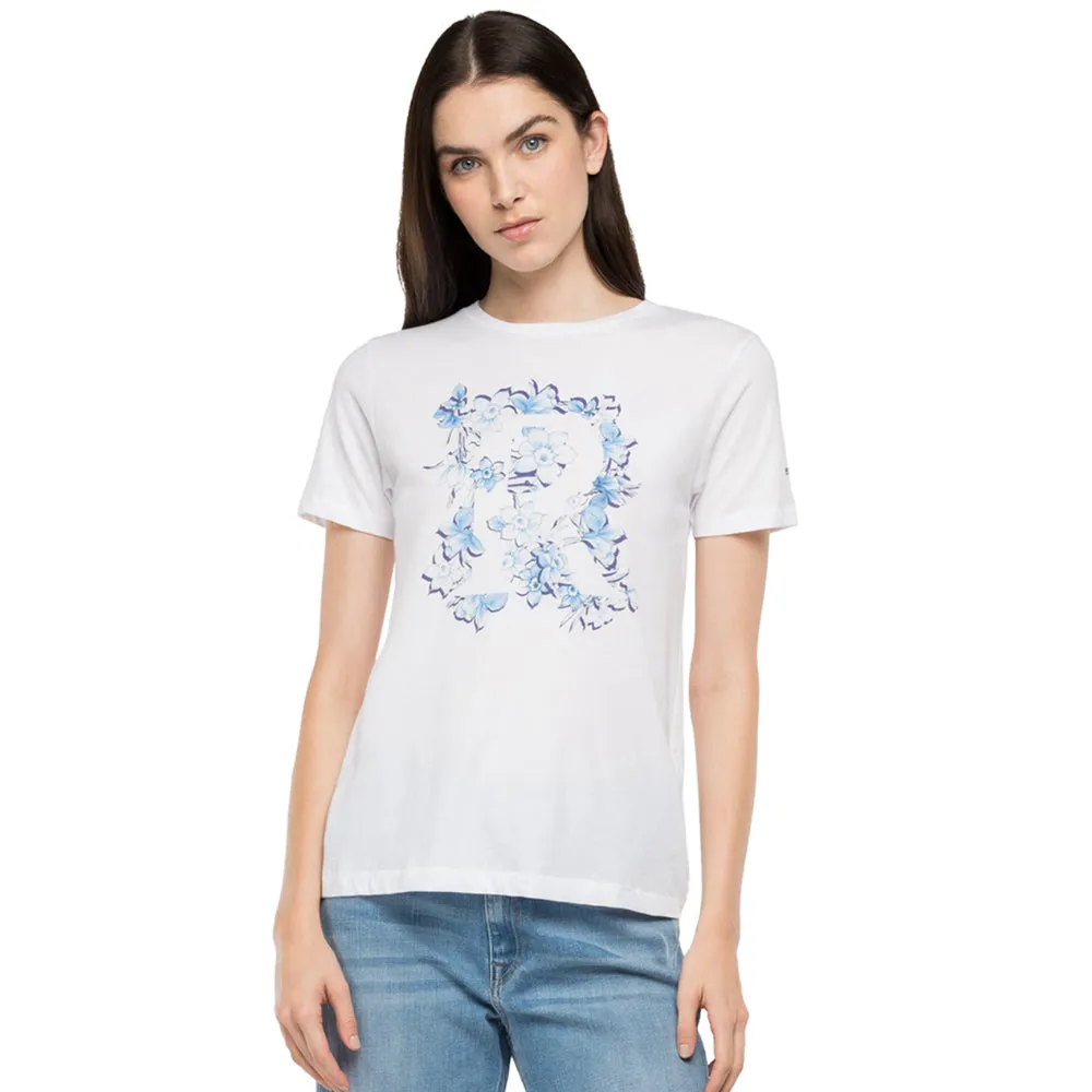 Replay Women's Floral Print T-Shirt