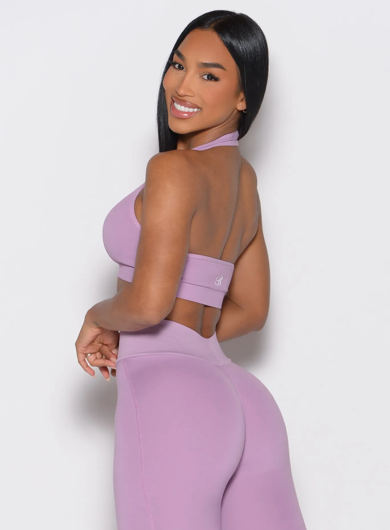 Rib Backless Bra Bombshell
