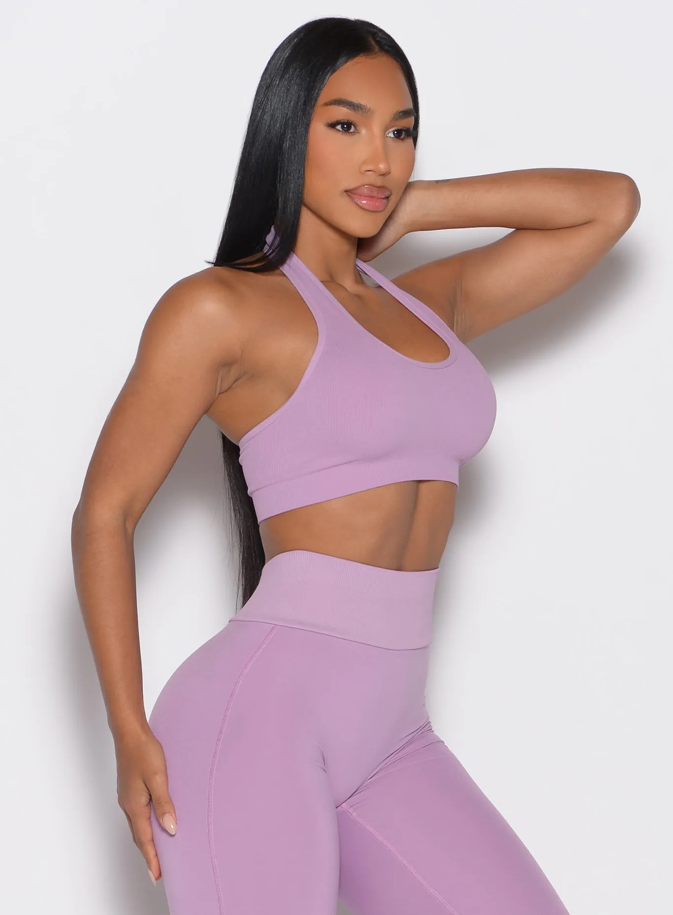 Rib Backless Bra Bombshell
