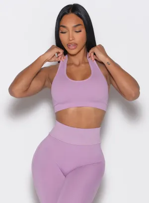 Rib Backless Bra Bombshell