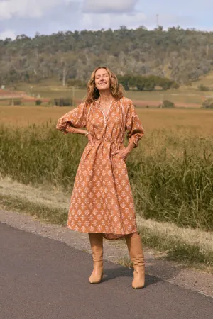 Robin Tunic Dress in Millefiori Adrift