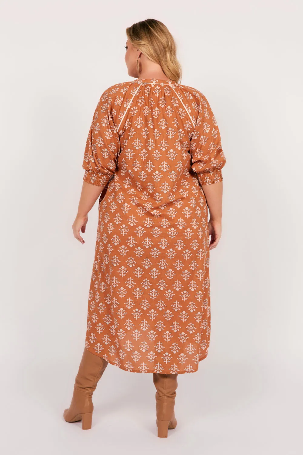 Robin Tunic Dress in Millefiori Adrift