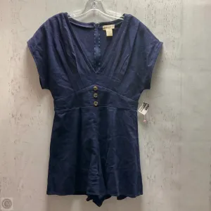 Romper By Altard State In Blue, Size: M