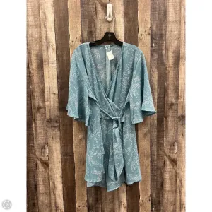 Romper By Cmf In Teal, Size: Xxl