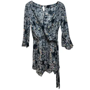 Romper By Free People In Blue & Green, Size: S