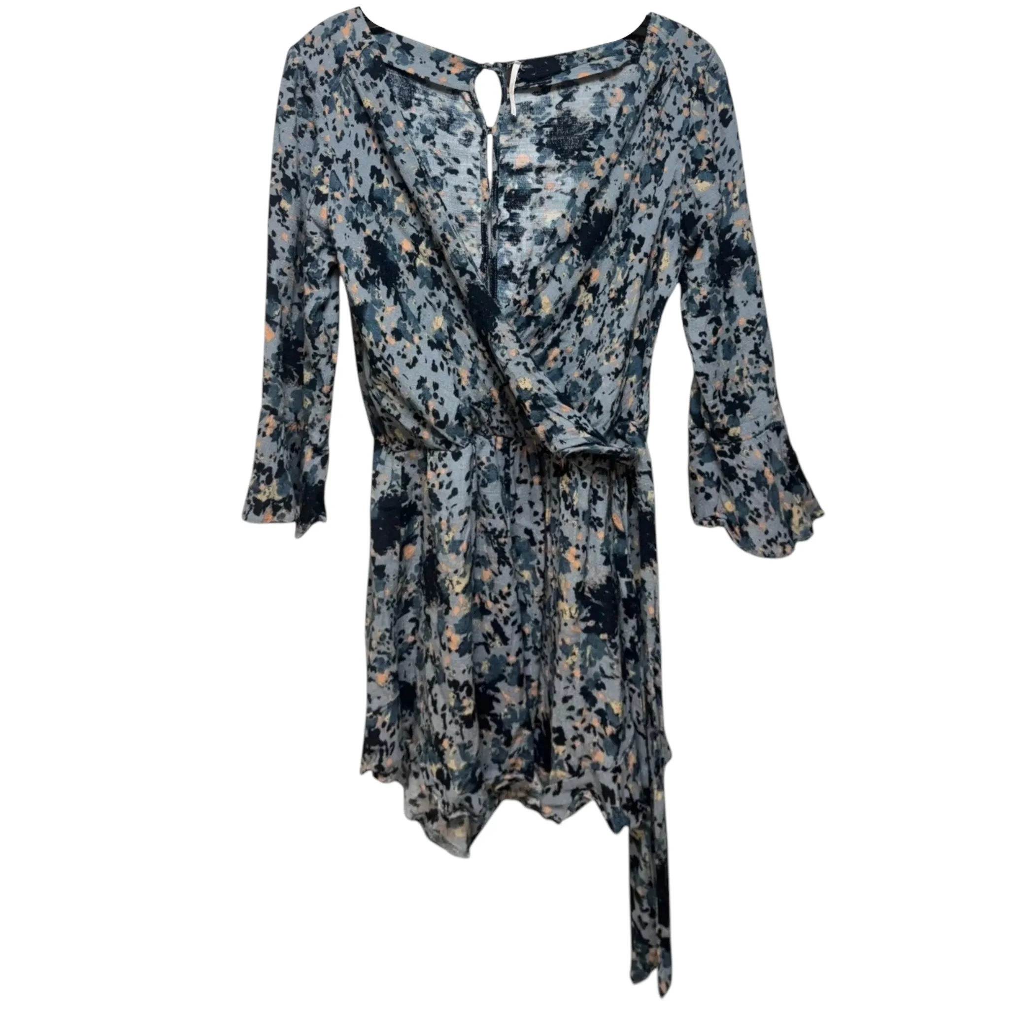 Romper By Free People In Blue & Green, Size: S