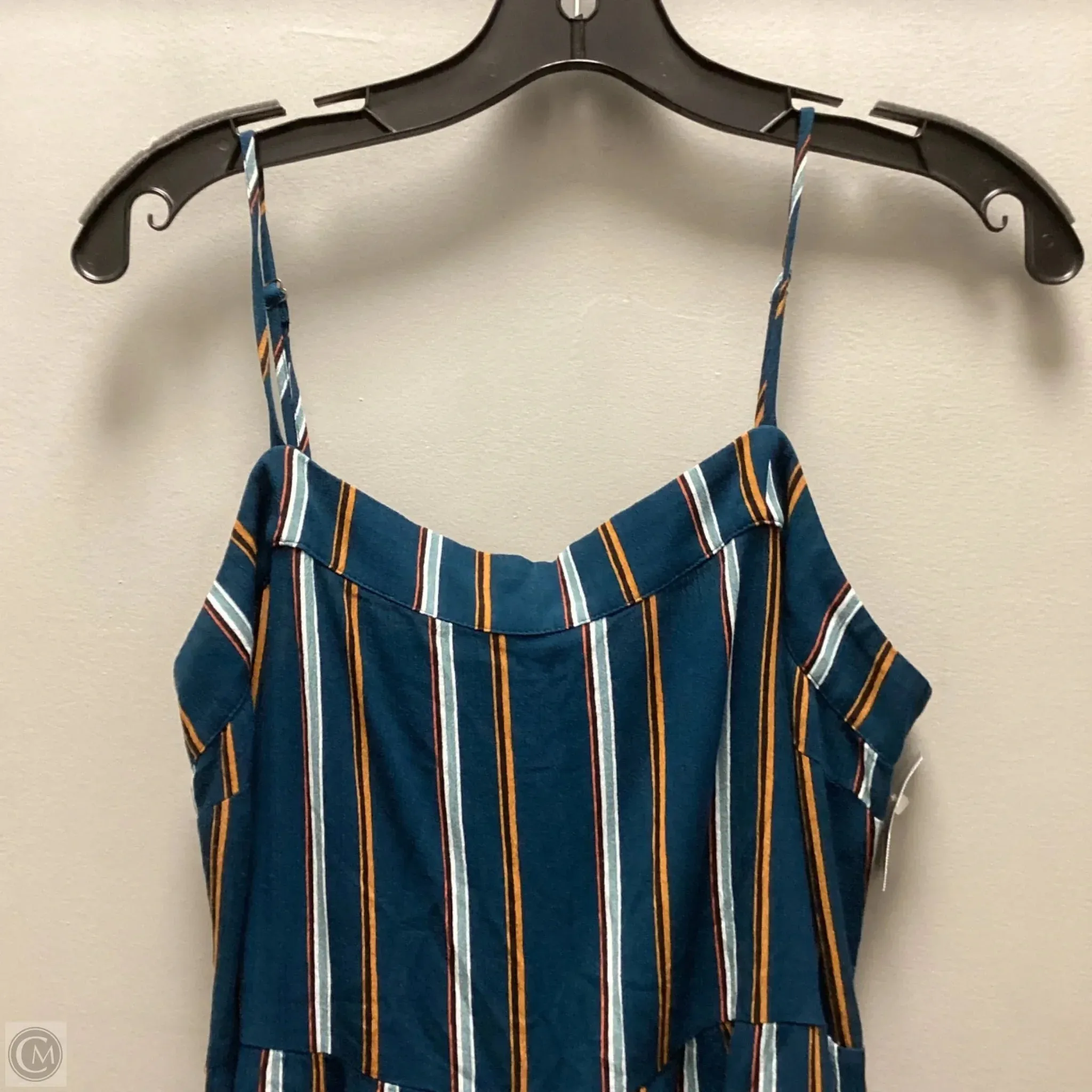 Romper By Loft In Teal, Size: M