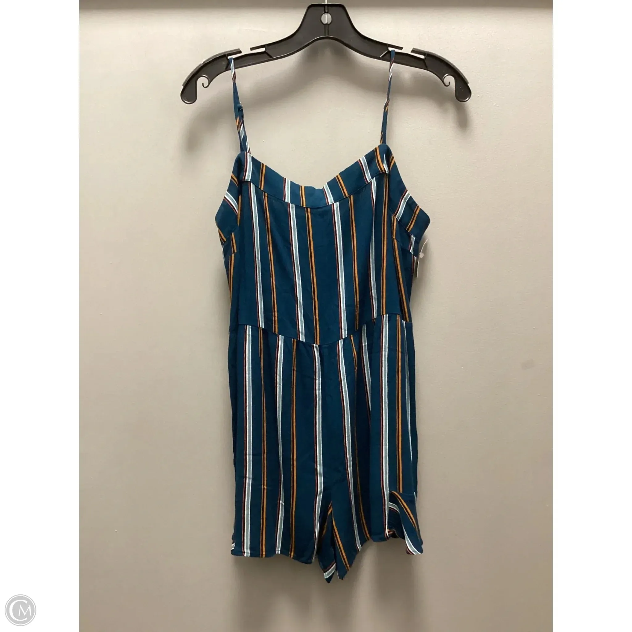 Romper By Loft In Teal, Size: M
