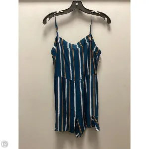 Romper By Loft In Teal, Size: M