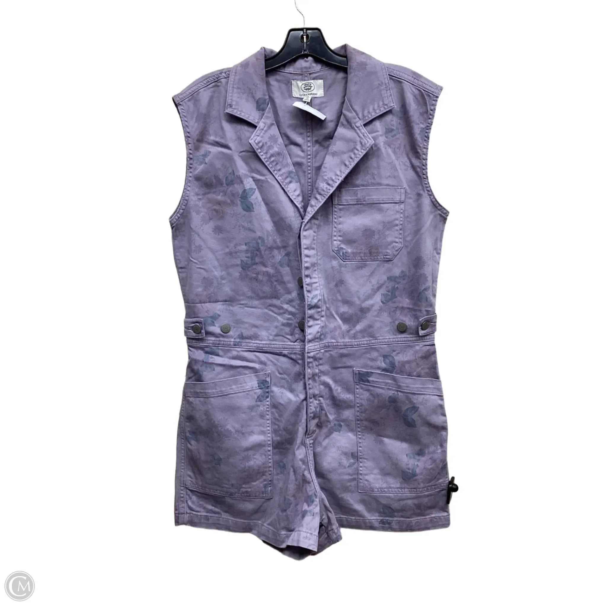 Romper By Lucky Brand In Purple, Size: M