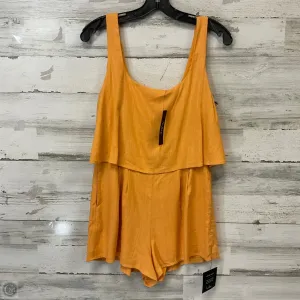 Romper By Lulus In Orange, Size: S