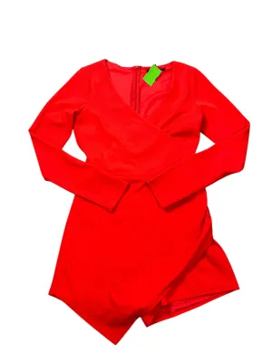 Romper By Lulus In Orange, Size:M