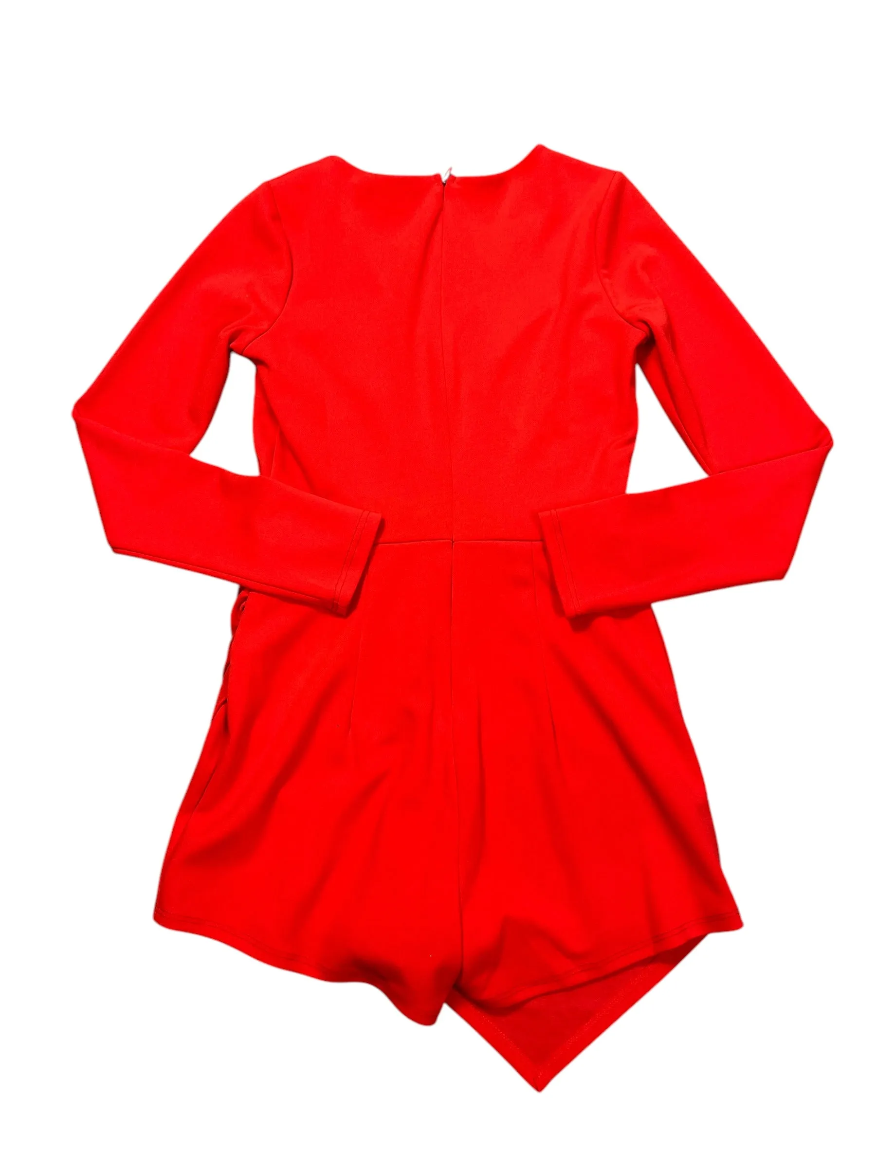 Romper By Lulus In Orange, Size:M