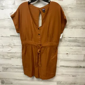 Romper By Patagonia In Orange, Size: M