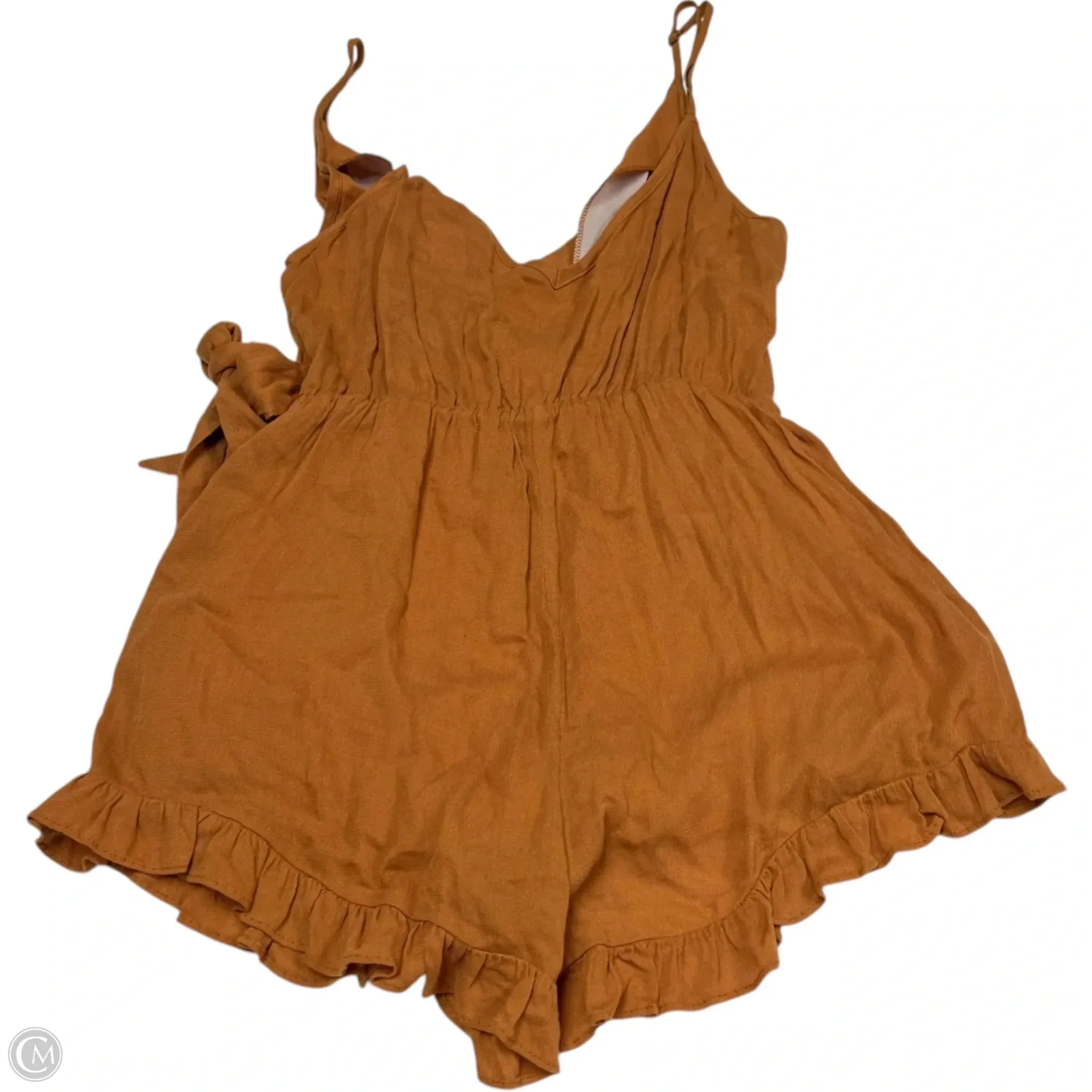 Romper By Vestique In Orange, Size: S