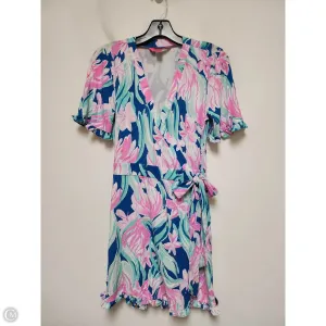 Romper Designer By Lilly Pulitzer In Floral Print, Size: S