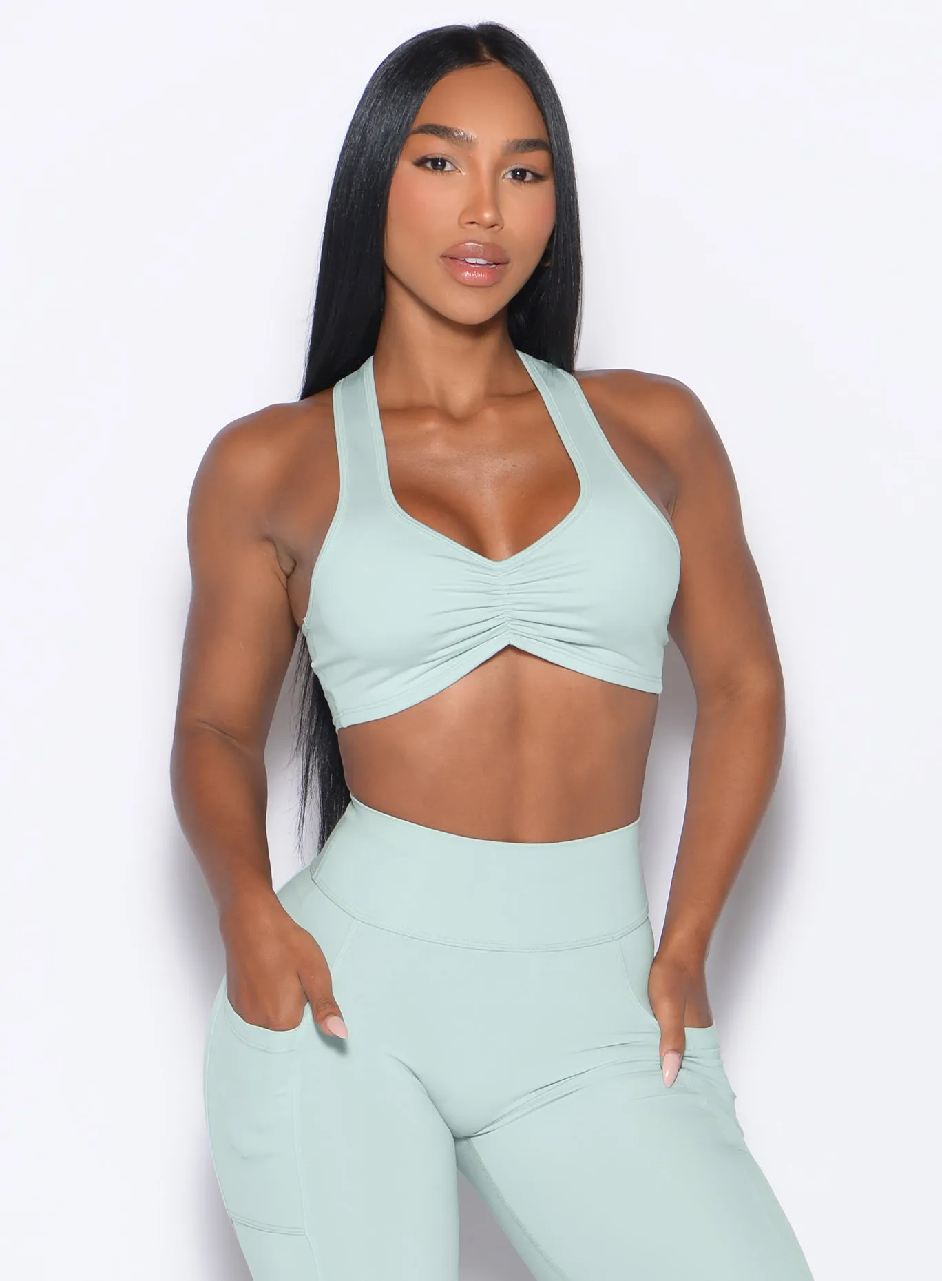Scrunch Tank Bra Bombshell