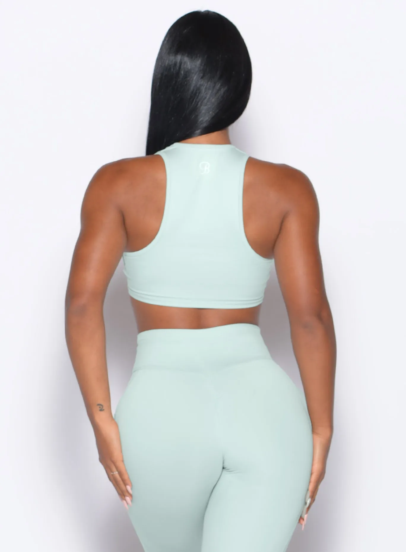 Scrunch Tank Bra Bombshell
