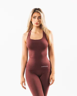 Seamless Racerback Tank - Dusty Rose Alphalete Athletics