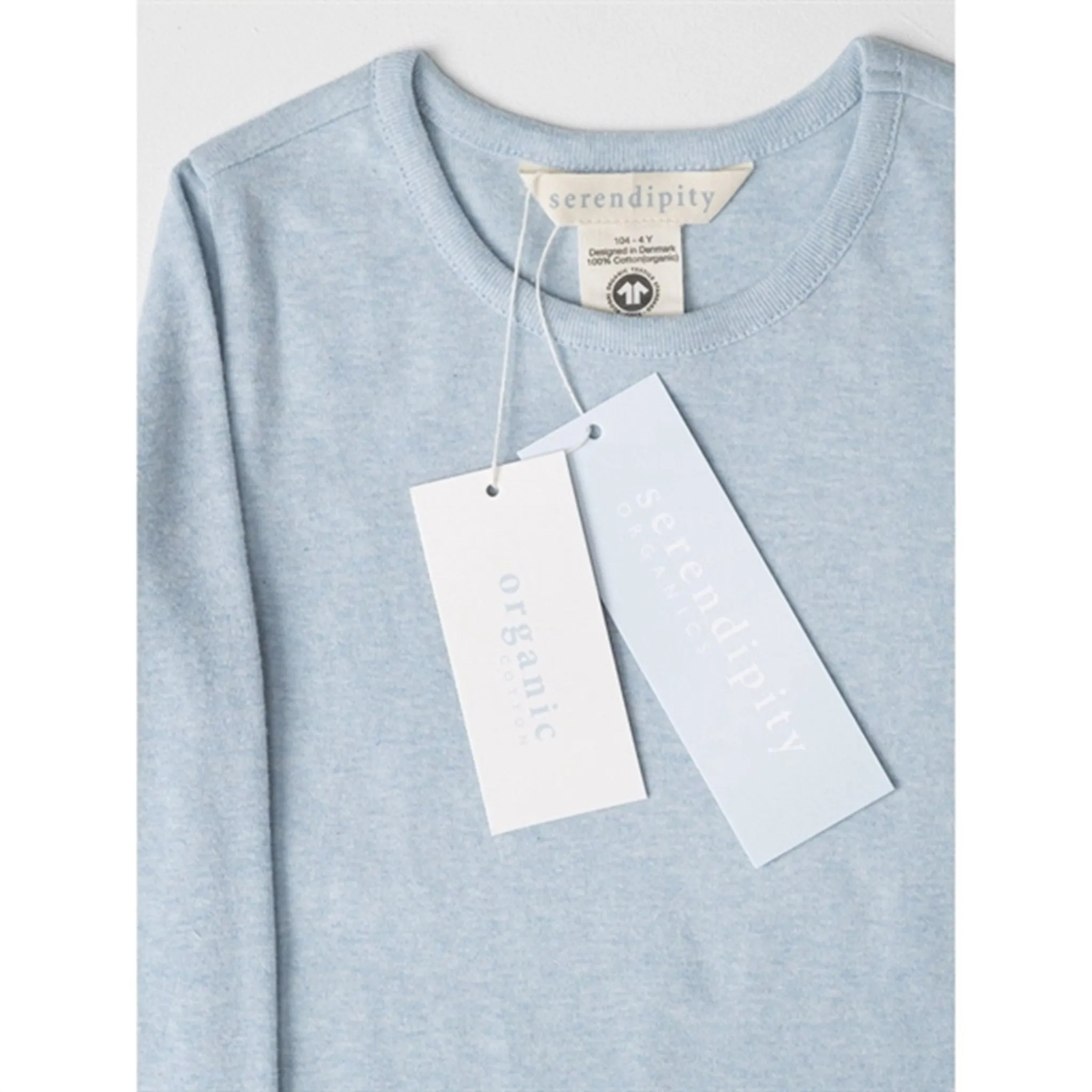 Serendipity Aqua Slim Rib Blouse