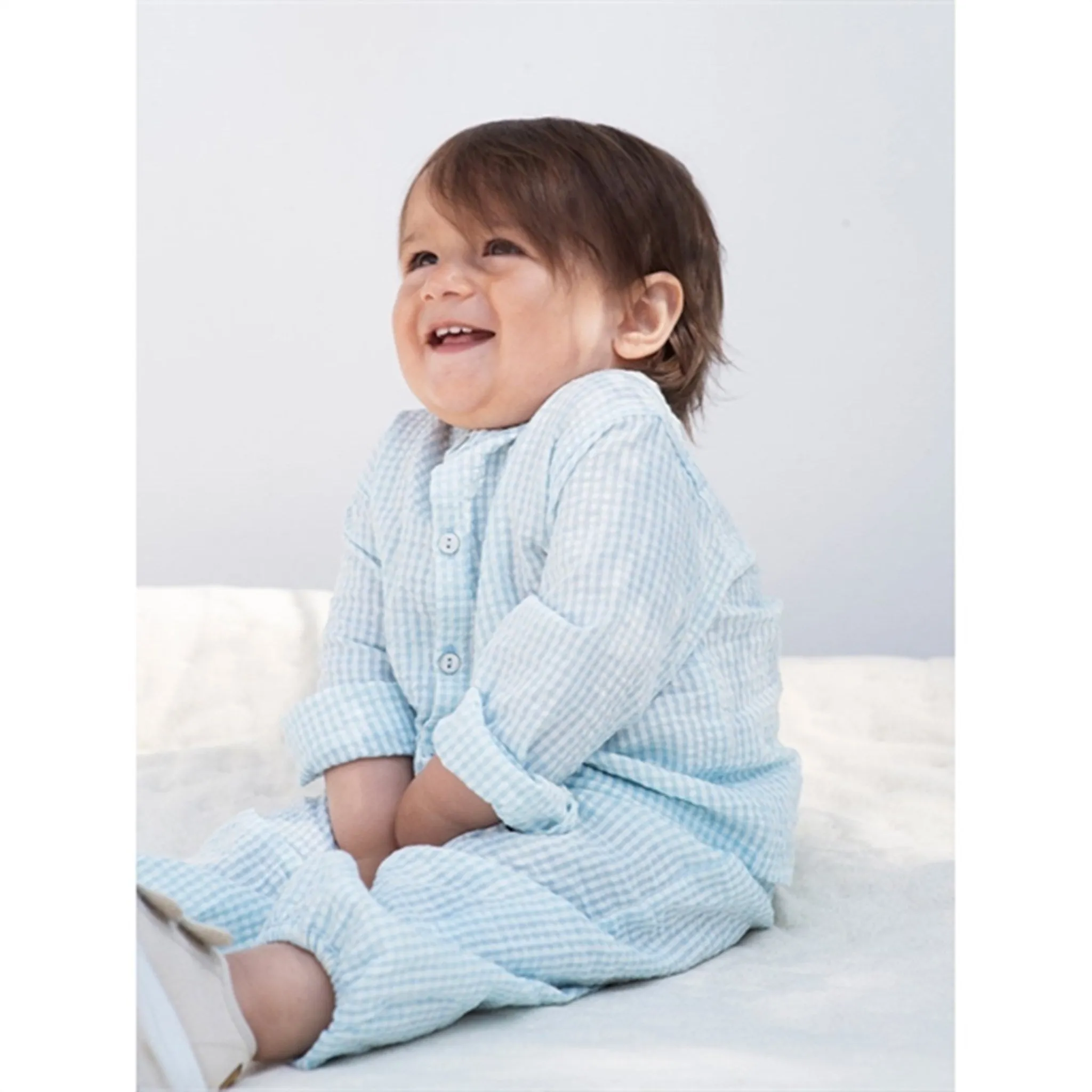 Serendipity Aquachecks Baby Shirt