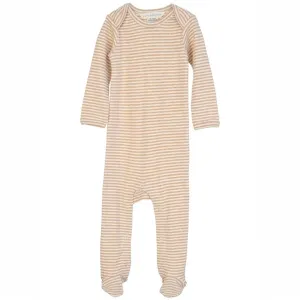 Serendipity Desert/Offwhite Baby Stripe Rib Body Suit