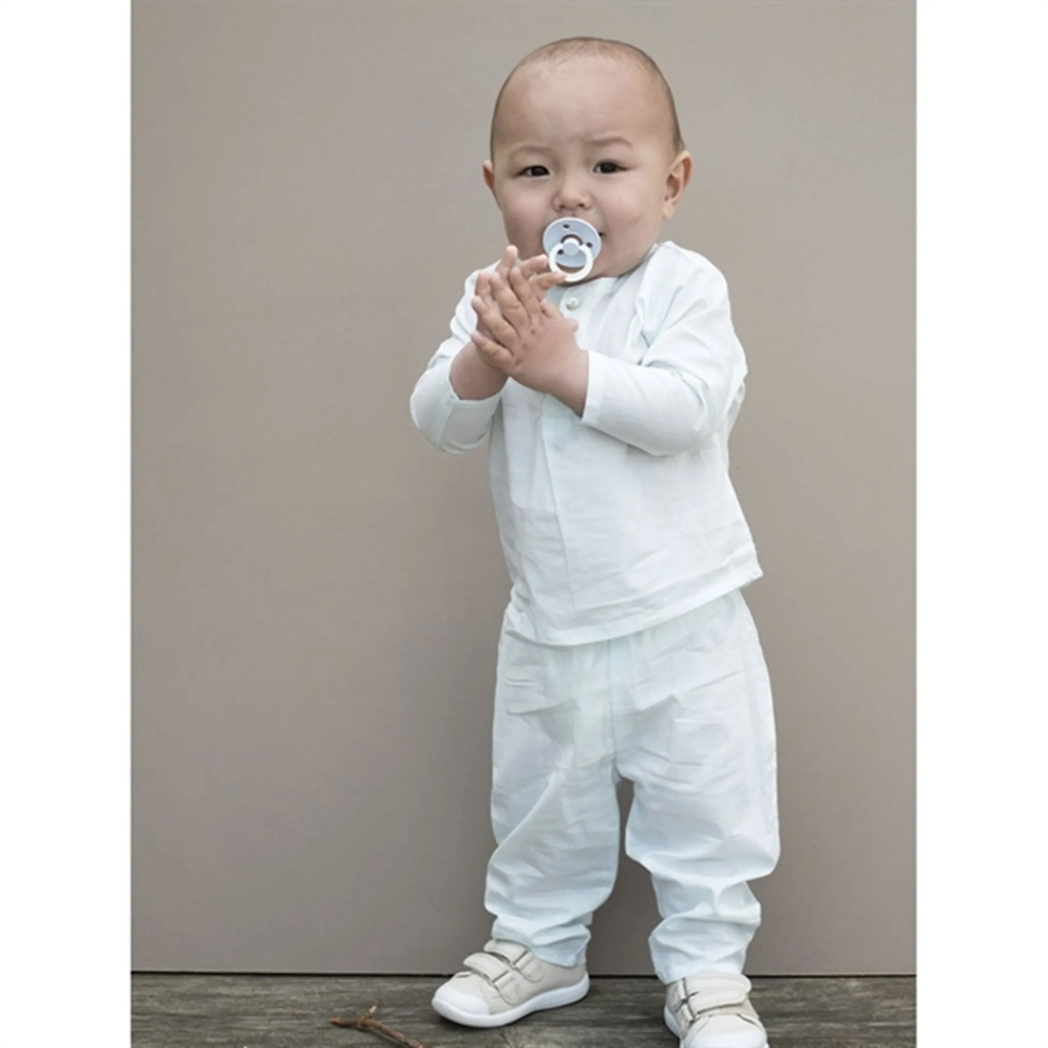 Serendipity Misty Blue Baby Loose Shirt