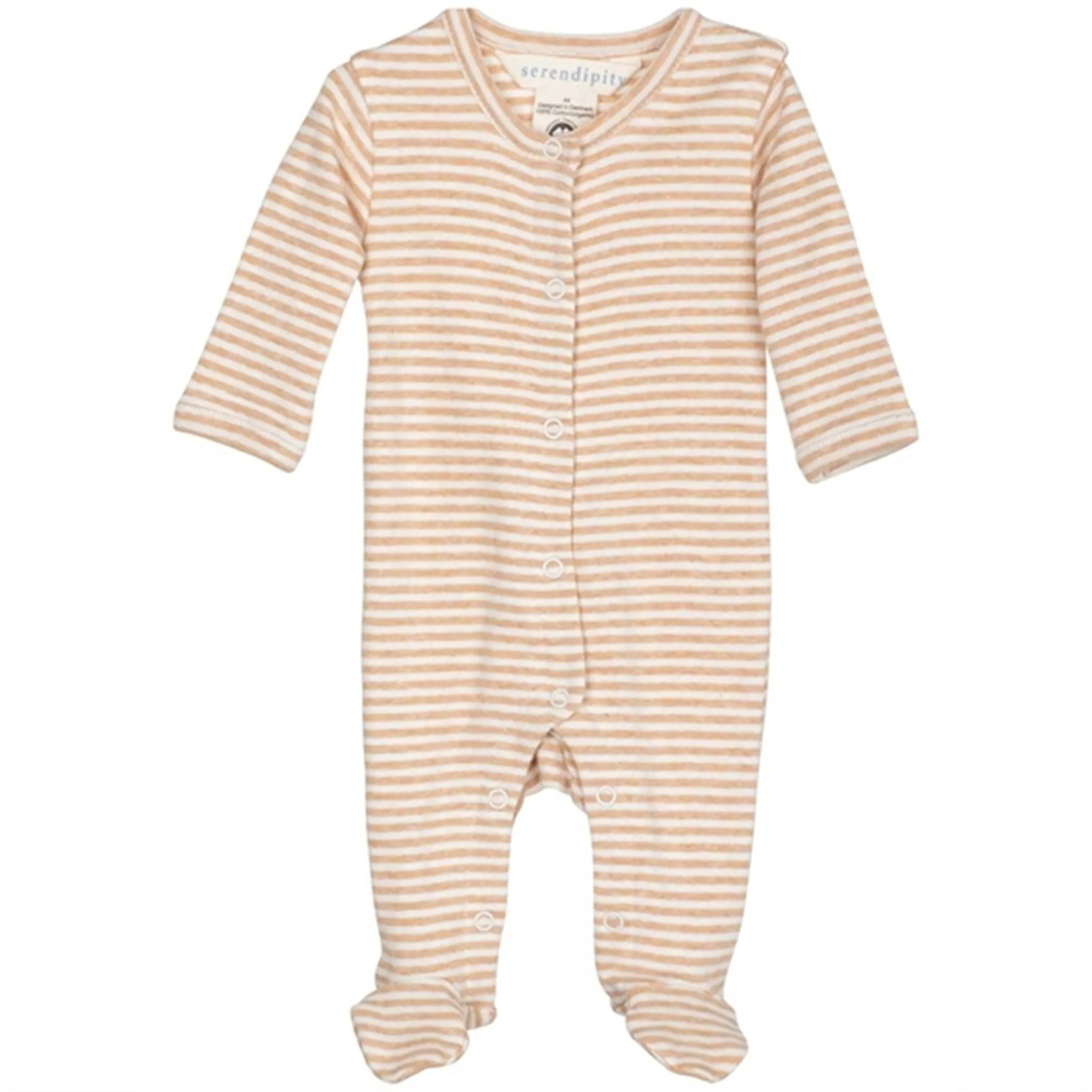 Serendipity Newborn Desert/Offwhite Rib Suit