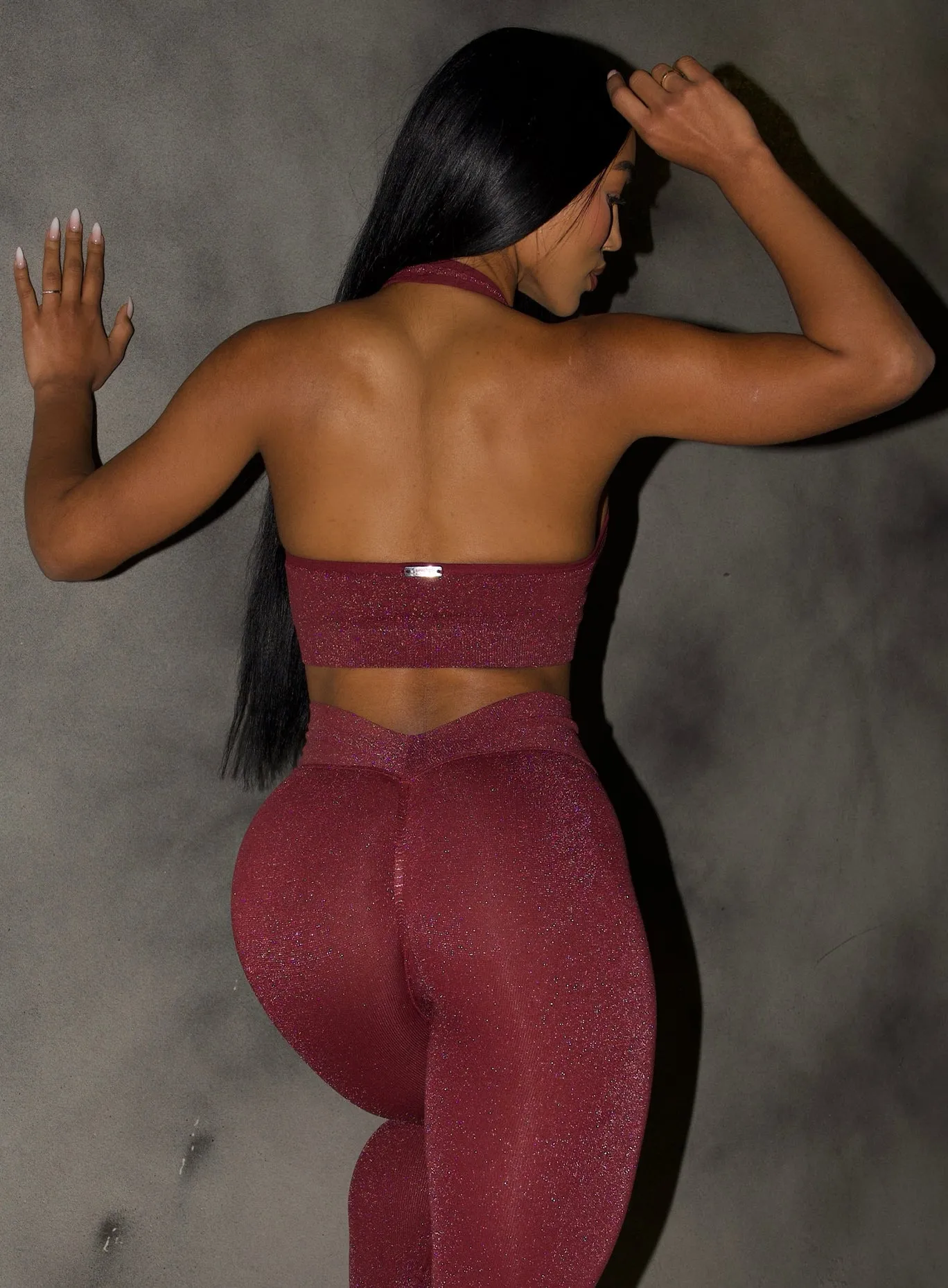 Shimmer Backless Bra Bombshell