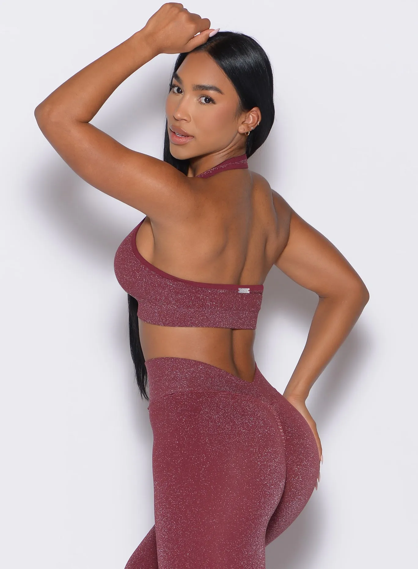 Shimmer Backless Bra Bombshell