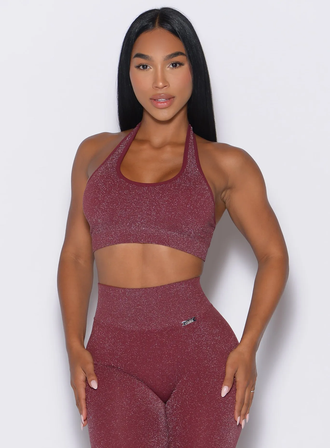 Shimmer Backless Bra Bombshell