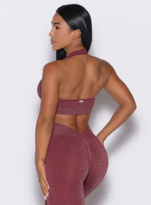 Shimmer Backless Bra Bombshell