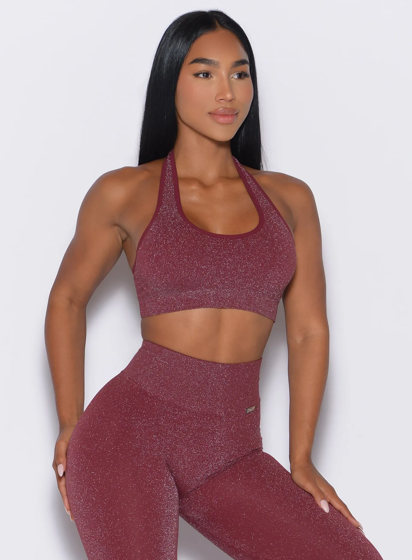 Shimmer Backless Bra Bombshell