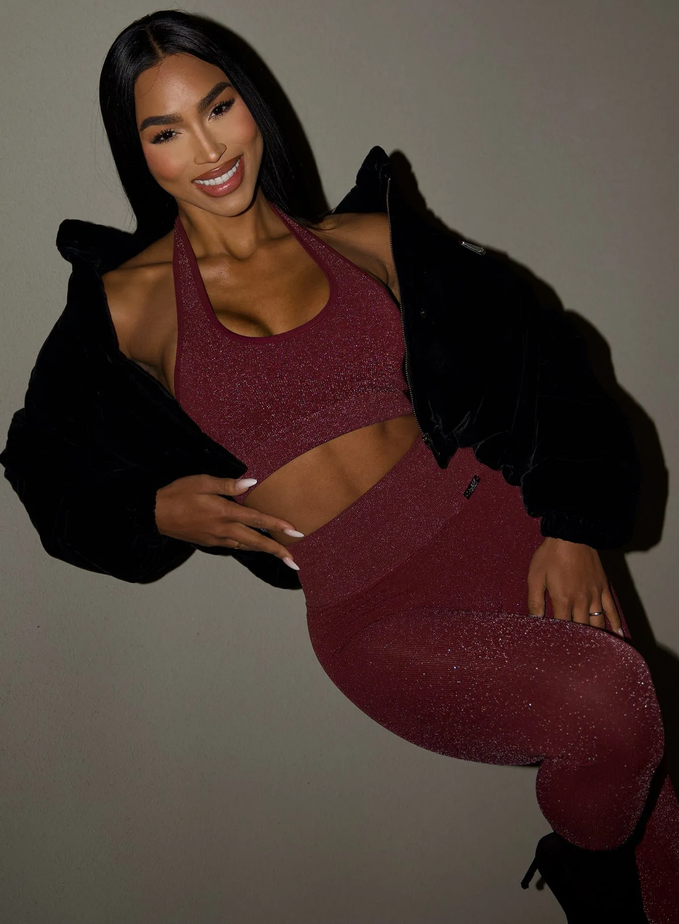 Shimmer Backless Bra Bombshell