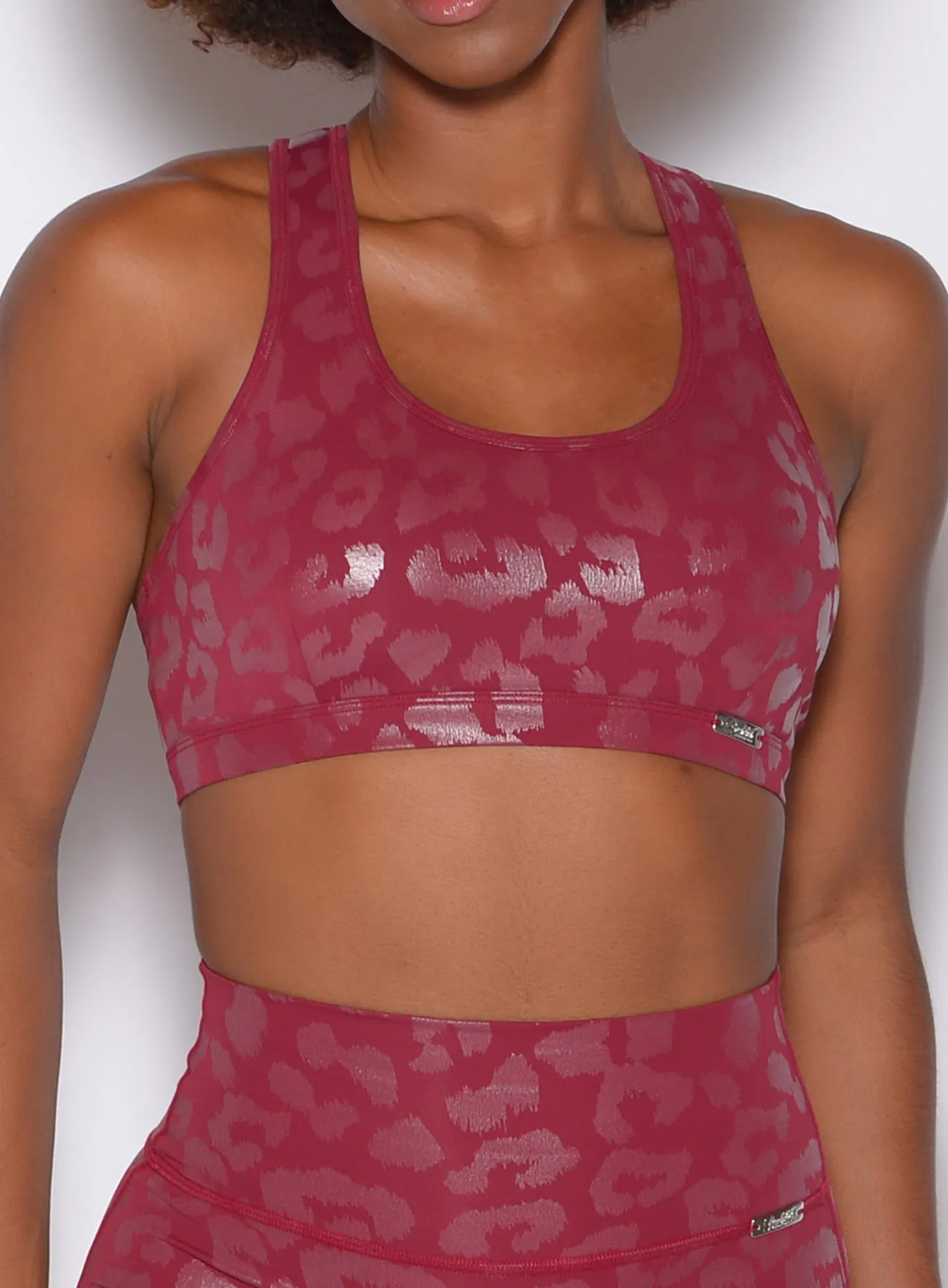 Shine Leopard Bra Bombshell