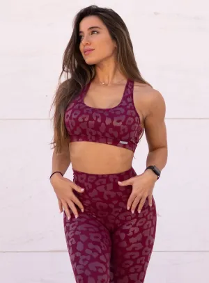 Shine Leopard Bra Bombshell