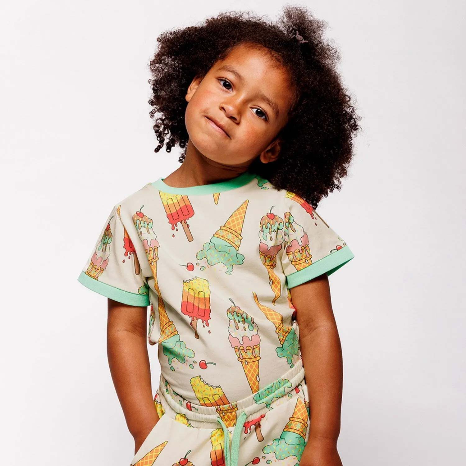 Smfolk Marsmallow T-Shirt With is