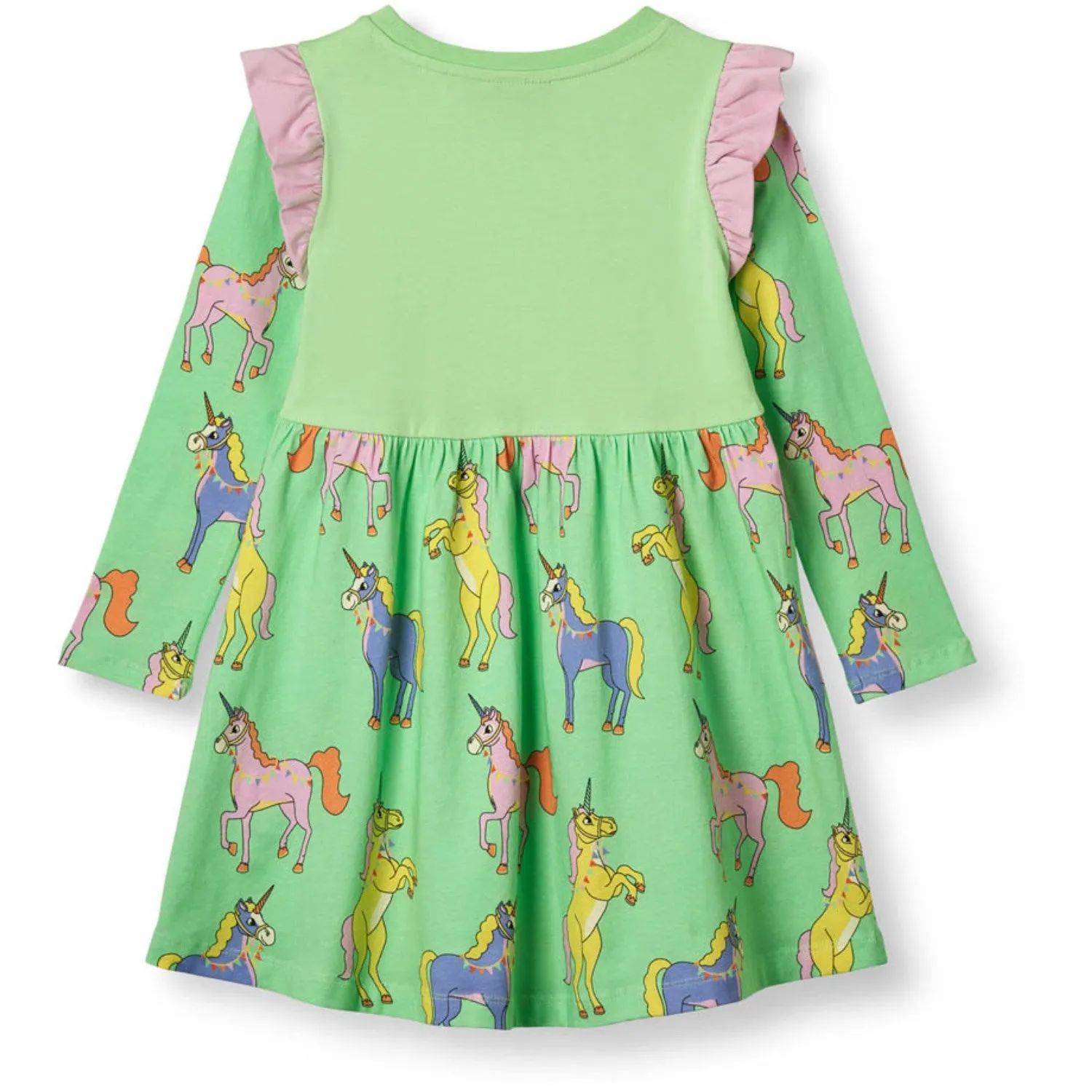 Smfolk Minty Green Tea Dress With Enhjrninger