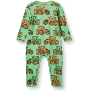 Smfolk Minty Green Tea Langrmet Full suit With Traktorer