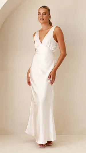 Sofia Maxi Dress - Champagne Billy J