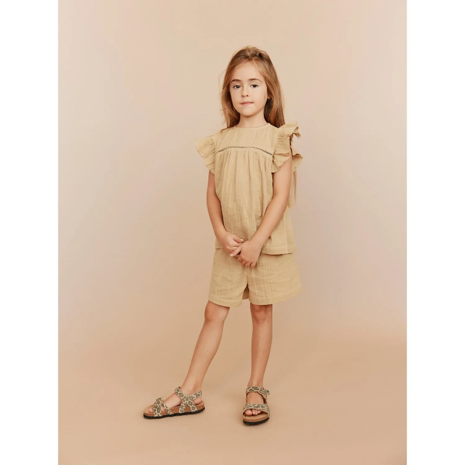 Sofie Schnoor Soft Brown Corettesk Shirt